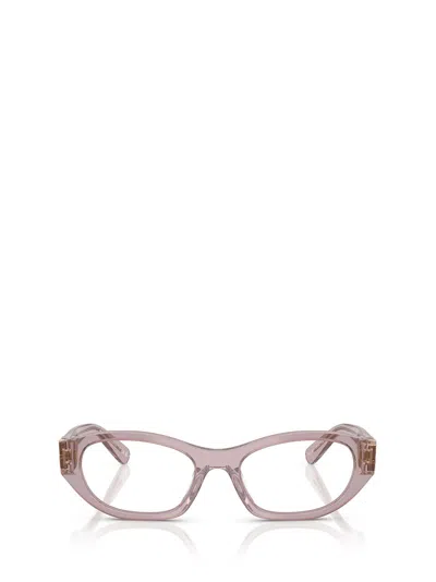 Miu Miu Eyewear Cat-eye Glasses In Brown