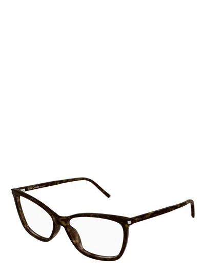 Saint Laurent Full Frame Plain Mirror In Black
