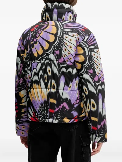 Adidas Originals X Farm Rio Butterfly-print Zip Jacket In Multi