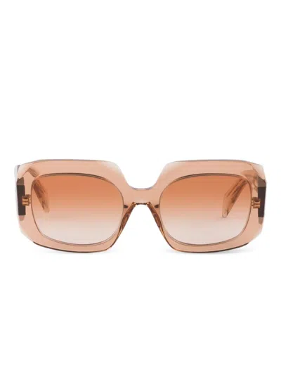 Prada Rectangle Sunglasses In Neutral
