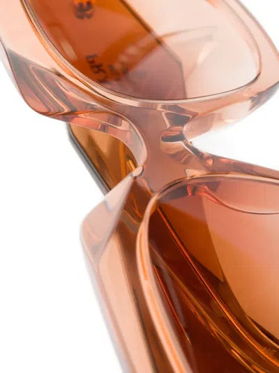 Prada Rectangle Sunglasses In Neutral