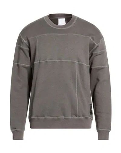 Gaelle Paris Gaëlle Paris Man Sweatshirt Lead Size S Cotton In Gray