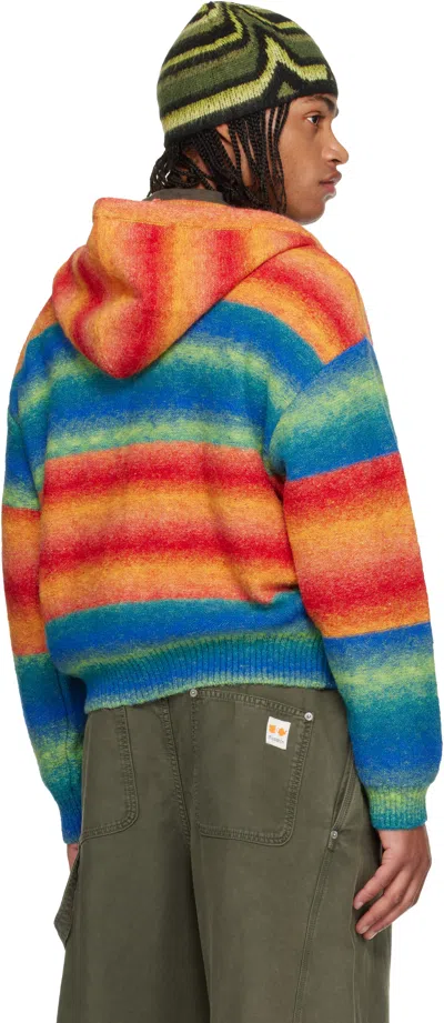 Andersson Bell Gradient Zipper Hoodie In Multi