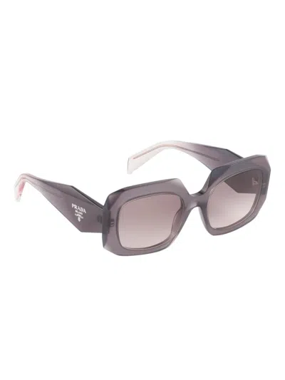 Prada Symbole Sunglasses In Gray