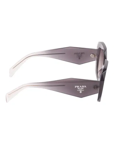 Prada Symbole Sunglasses In Gray