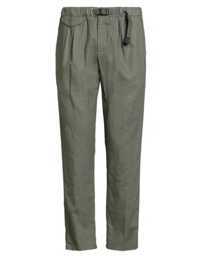White Sand Man Pants Green Size 30 Linen, Cotton In Green