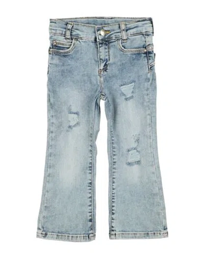 Liu •jo Toddler Girl Jeans Blue Size 5 Cotton, Polyester, Elastane In Blue