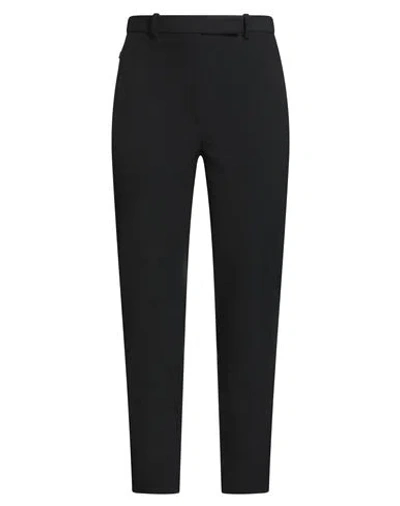 Theory Woman Pants Black Size 8 Cotton, Nylon, Elastane In Multi