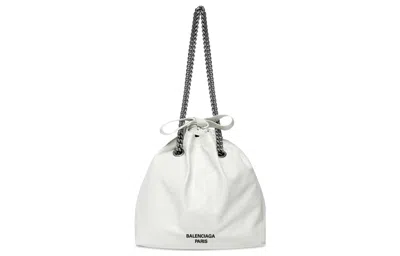 Balenciaga (wmns)  Crush Small Tote Bag 'optic White'
