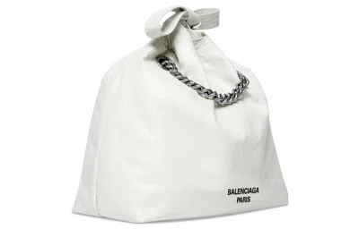 Balenciaga (wmns)  Crush Small Tote Bag 'optic White'