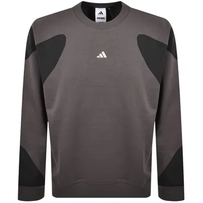 Adidas Sportswear X Fortnite Sweatshirt Brown In Gray
