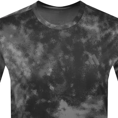 Adidas Sportswear Camo T Shirt Black In Black