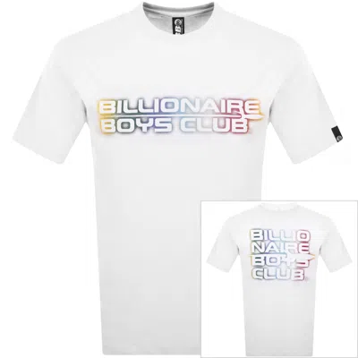 Billionaire Boys Club Rocket Logo T Shirt White In White