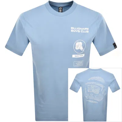 Billionaire Boys Club Bb Astro Digi T Shirt Blue In Blue