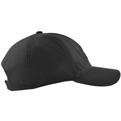 Paul &amp; Shark Paul And Shark Moon Badge Baseball Cap Black In Black