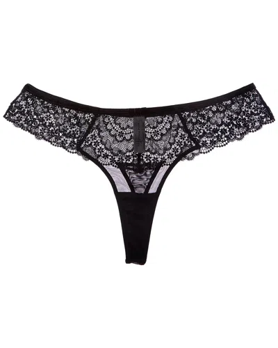 Simone Perele Scenario Tanga In Black