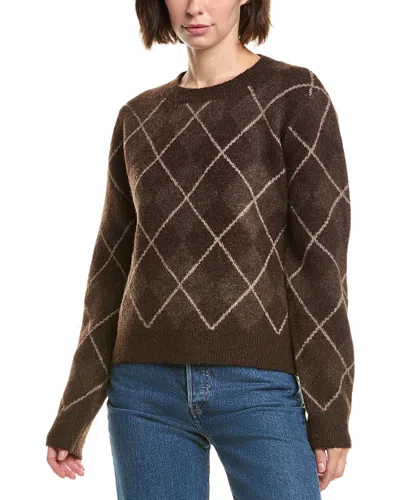 Serenette Pullover Sweater In Brown