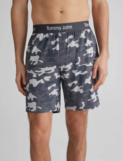 Tommy John Men's Second Skin Sleep Short In Red