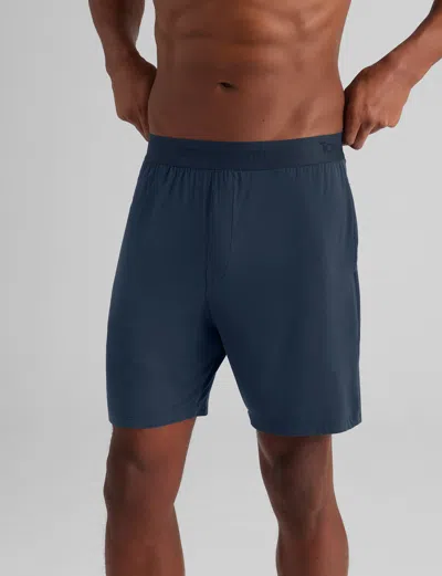 Tommy John Men's Second Skin Sleep Short In Red