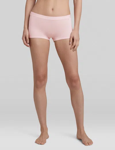 Tommy John Women's Second Skin Boyshort In Burgundy