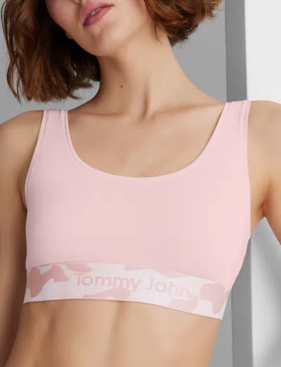 Tommy John Women's Second Skin Scoop Bralette In Blue