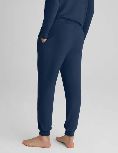 Tommy John Cozy Pajama Joggers In Blue