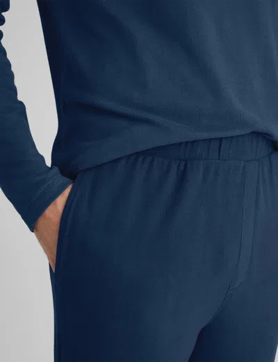 Tommy John Cozy Pajama Joggers In Blue