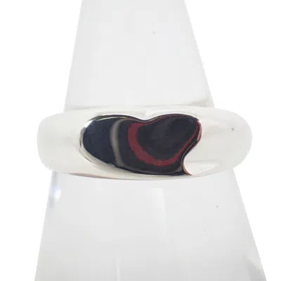 Pre-owned Tiffany & Co Sterling 925 Band Ring () In Silver