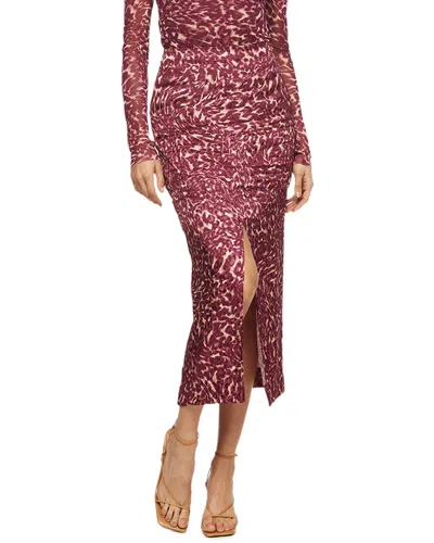 Misa Los Angeles Ivan Skirt In Animal Print