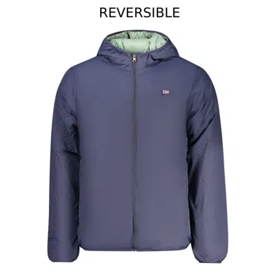 Norway 1963 Polyester Men Men's Jacket In Blue