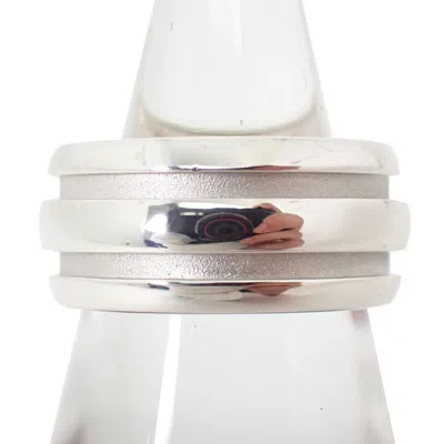 Pre-owned Tiffany & Co Sterling 925 Band Ring () In Silver
