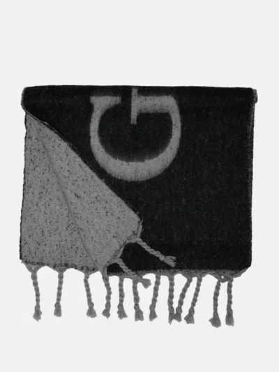 Guess Factory Oversized Scarf In Black