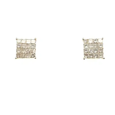 Aamiaa Women's Natural Diamond Earrings In 14k Yellow Gold In Metallic