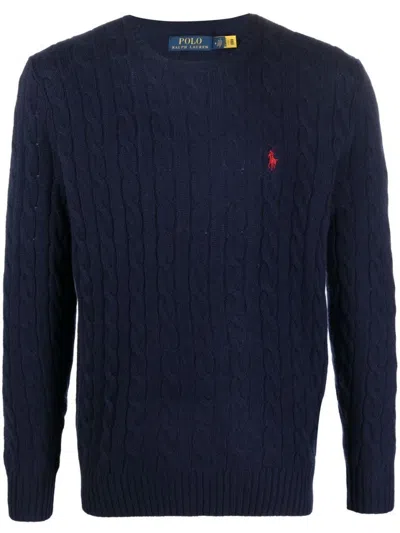 Polo Ralph Lauren Pony Sweater In Blue