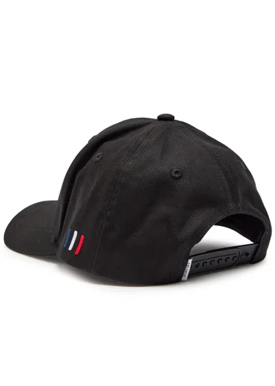 Les Deux Encore Logo-embroidered Cotton Cap In Black