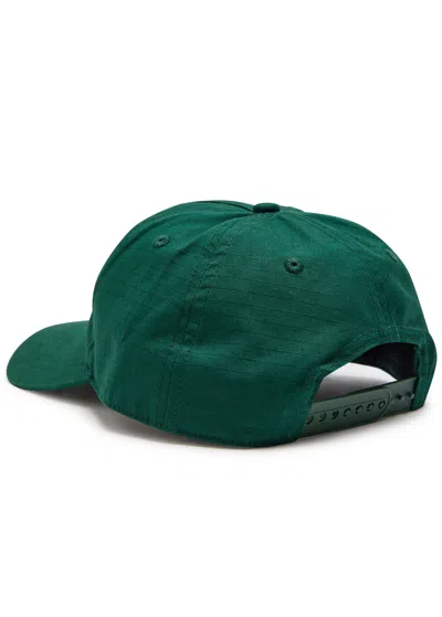 Cole Buxton Mens Forest Green International Logo-embroidered Cotton Baseball Cap In Green