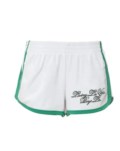 Boys Lie Living La Vida Runner Shorts In White