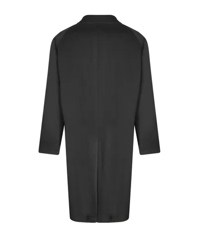 Tagliatore Single-breasted Mid-length Coat In Gray