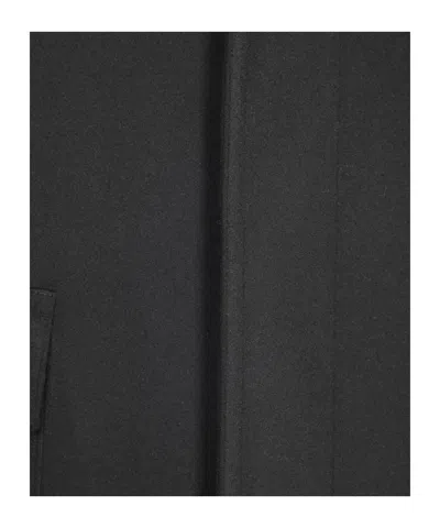 Tagliatore Single-breasted Mid-length Coat In Gray