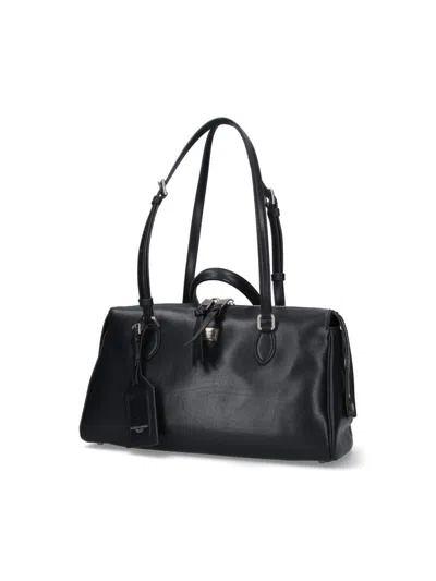 Dolce & Gabbana Vittoria Shoulder Bag In Black