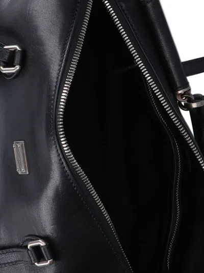 Dolce & Gabbana Vittoria Shoulder Bag In Black