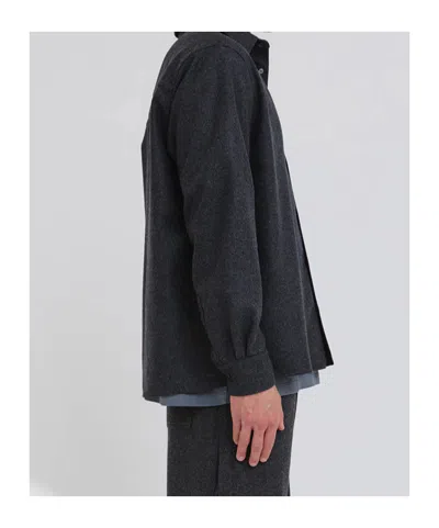 Darkpark Serge Long Sleeved Shirt In Black