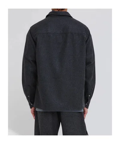 Darkpark Serge Long Sleeved Shirt In Black