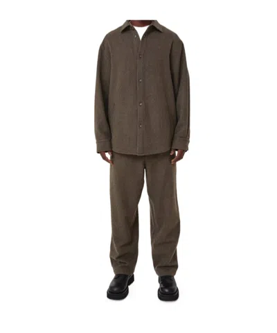 Darkpark Ian Japanese Light Jogger Fit Pants In Brown