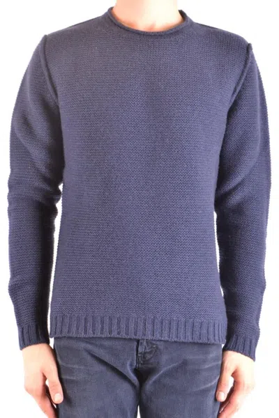 Woolrich Textured Knit Sweater In Elegant Sky Blue In Blue