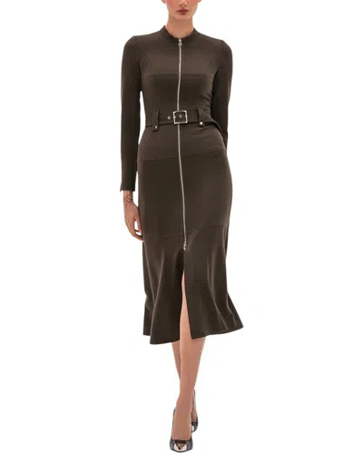 Bgl Midi Dress In Brown