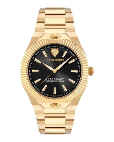 Plein Sport Metronaut Bracelet Watch In Gold