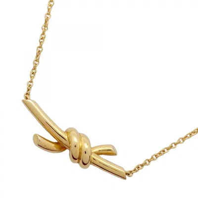 Pre-owned Tiffany & Co Yellow Gold (18k) Necklace () In Multi