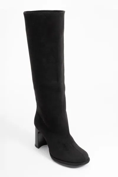Prologue Shoes Josette Block Heel Knee High Boot In Multi