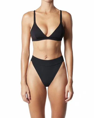It's Now Cool Contour Bikini Bottom Pant In Black In Black